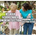 Smoking Section