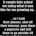 Growing up