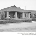Albany Municipal Golf Course Club House 1931
