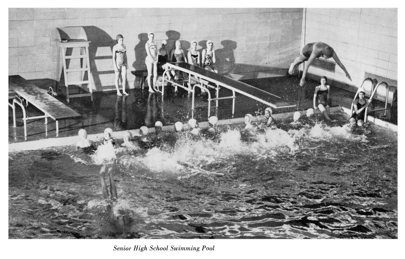 BCHS Pool - undated photo